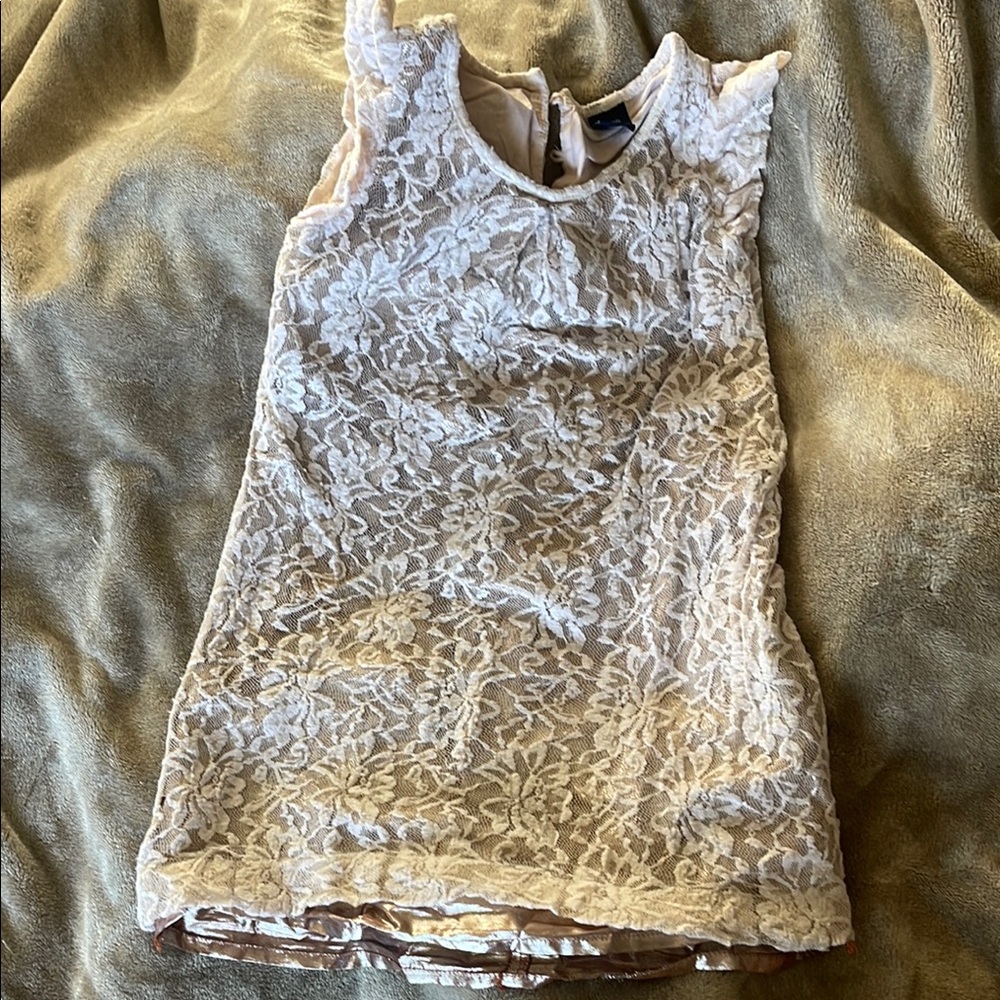 GAP Kids Casual Dress - White Lace